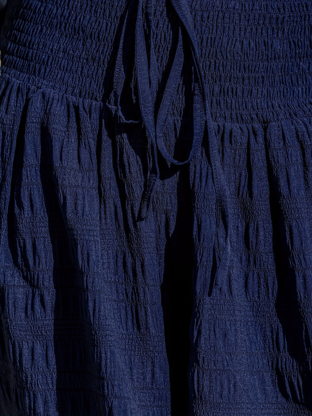 Lockere weite hohe Taille mit Kordel für Damen, lässiger Sommerstil, ideal für Strand und Urlaub