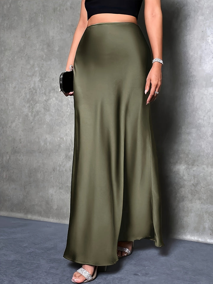 Damen Elegante Lange Rock – Festliche und Abendnutzung