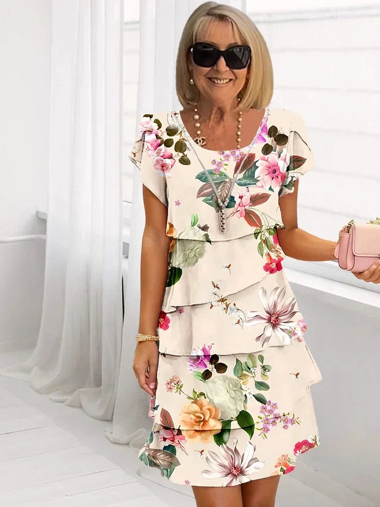 ROSETTE - Rüschenkleid