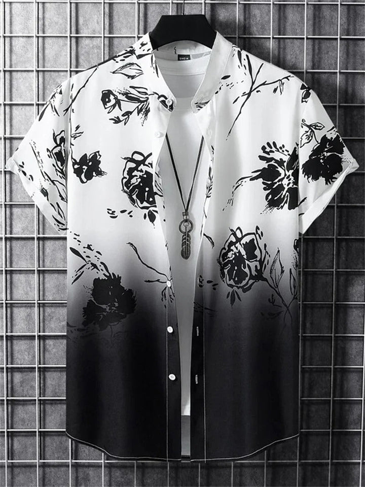 Tropisches 3D-Blumen-Hawaii-Hemd – Stil und Komfort in einem