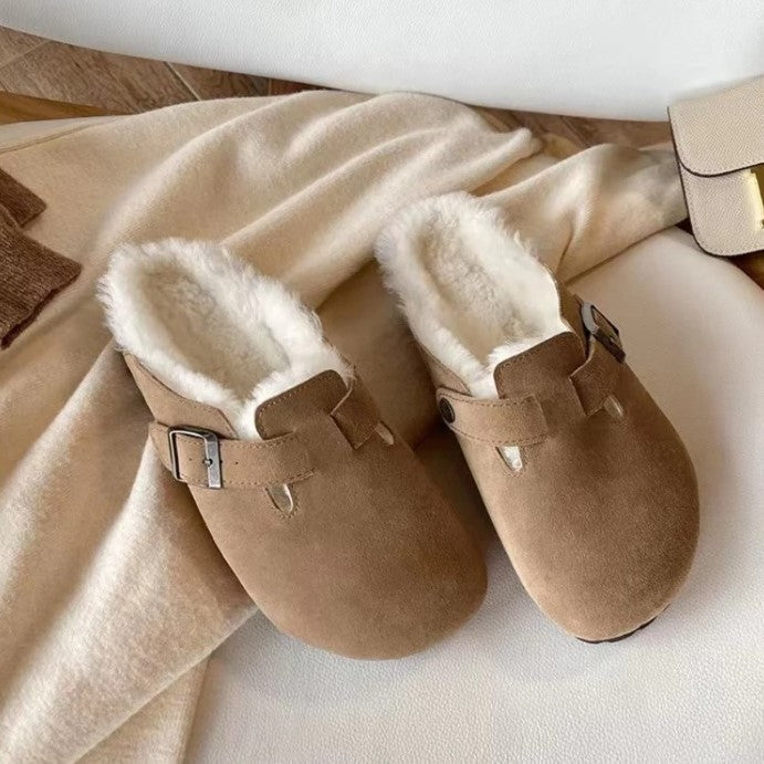 Boston | Elegante Wildleder Slipper für Damen