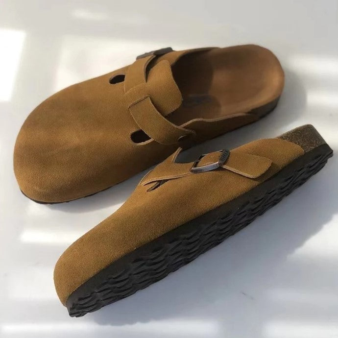 Boston | Elegante Wildleder Slipper für Damen