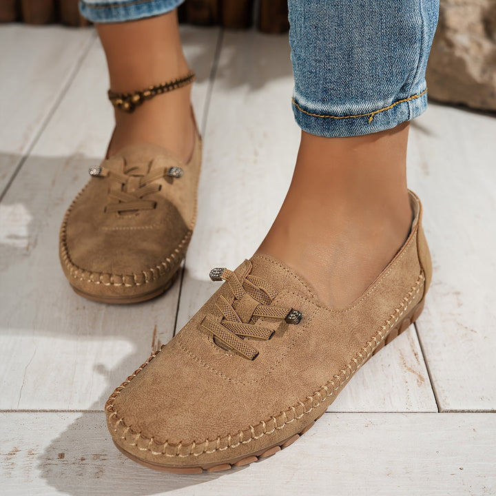 Aafke - Damen Slipper für Empfindliche Füße mit Umfassender Unterstützung