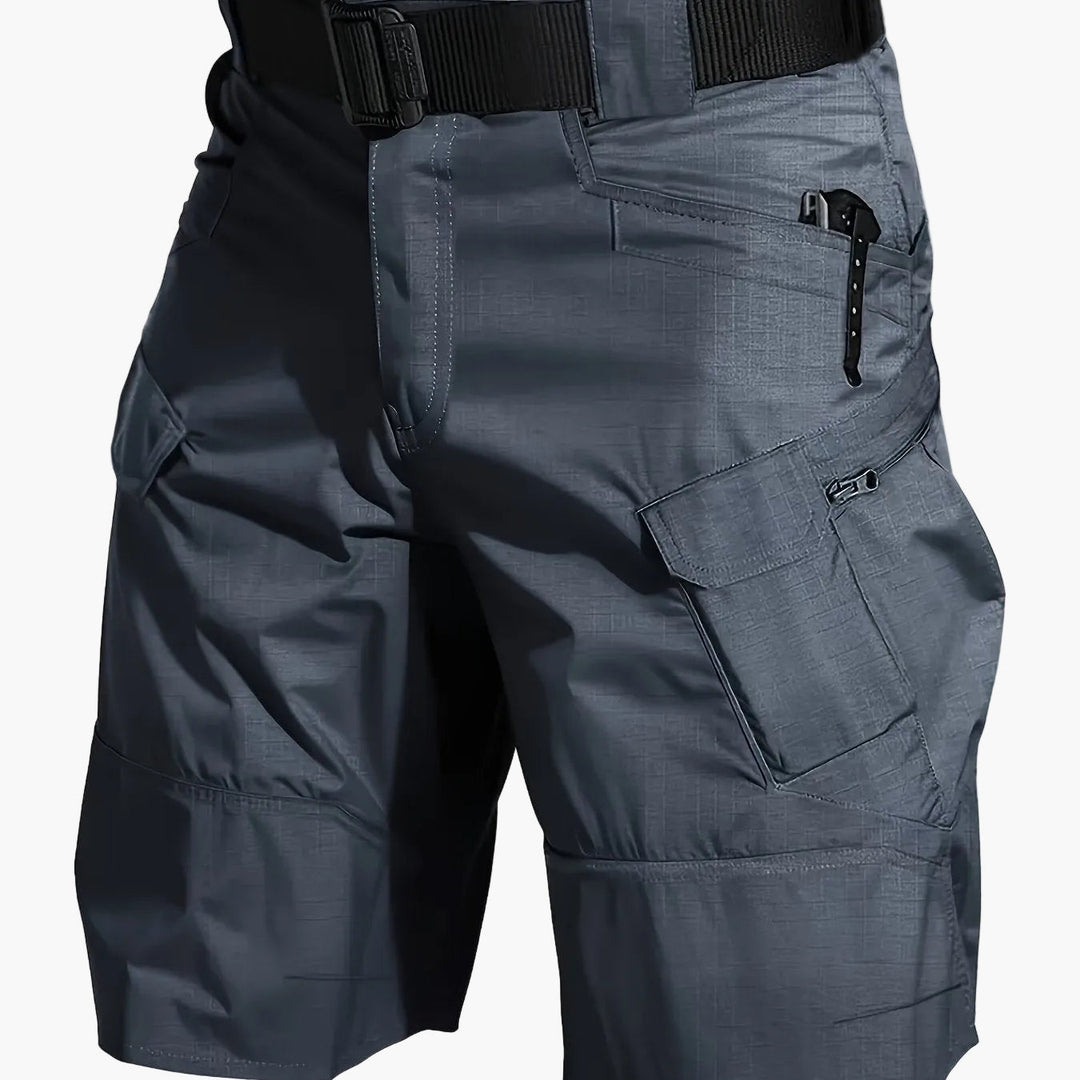 Herren-Funktionsshorts mit Taschen und Gürtel