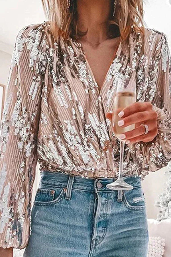 Sierra - Glamour Bluse