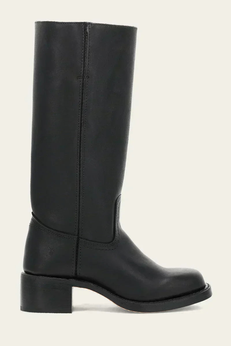 Holli | Elegante Damenstiefel aus Leder mit schlanker Schaft