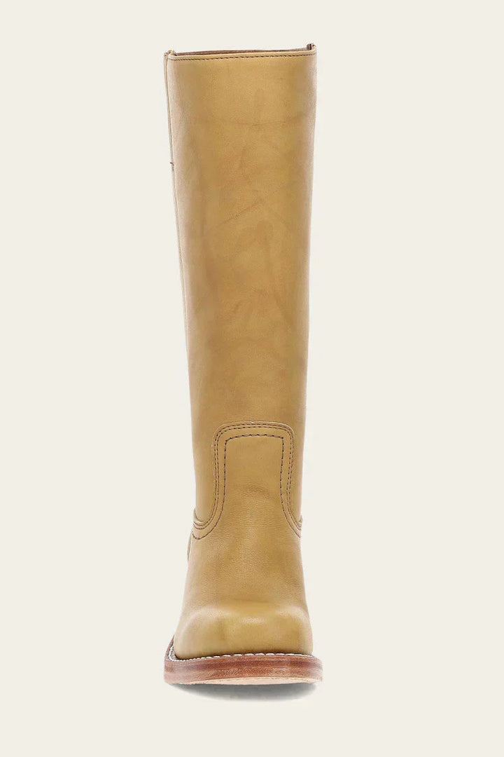 Holli | Elegante Damenstiefel aus Leder mit schlanker Schaft