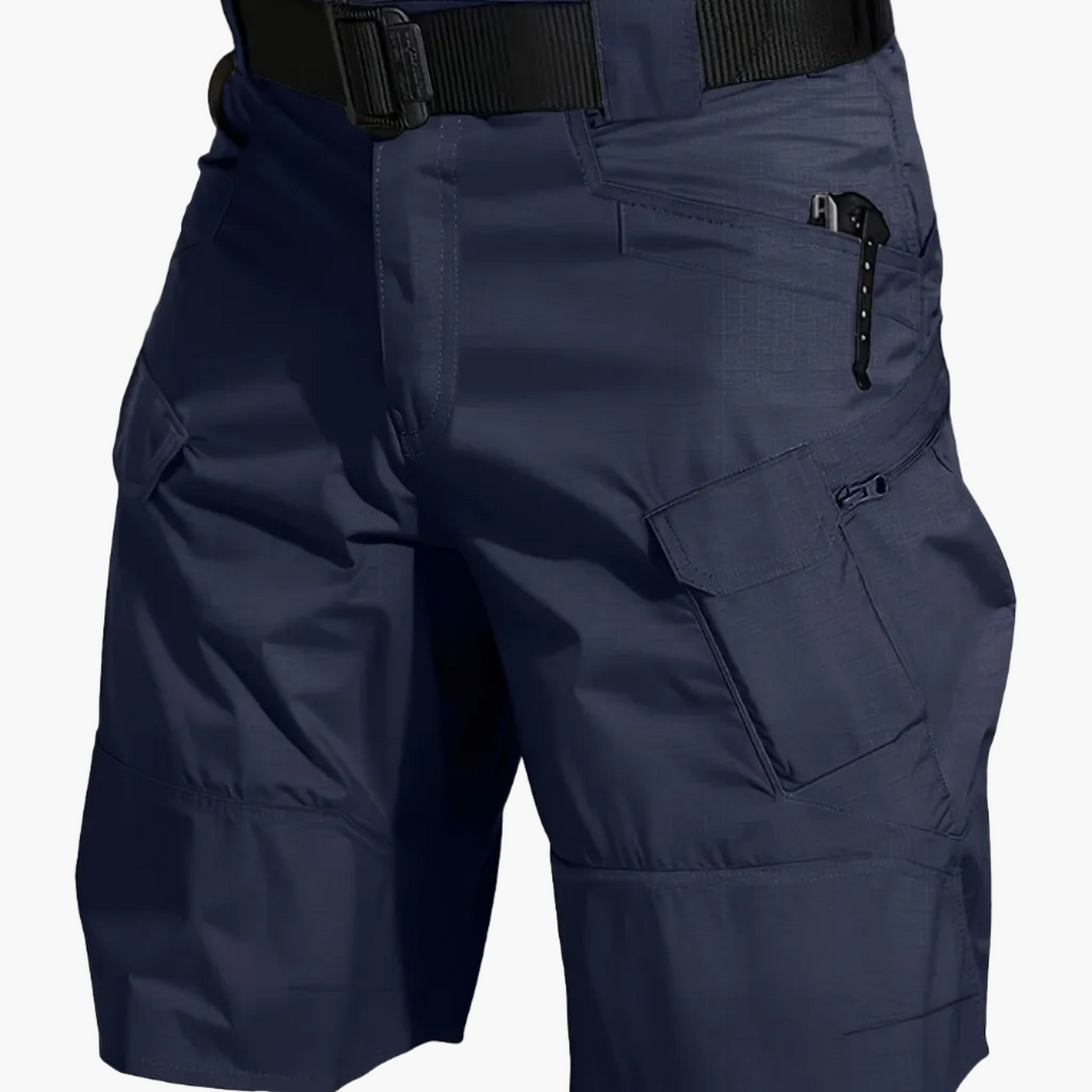 Herren-Funktionsshorts mit Taschen und Gürtel
