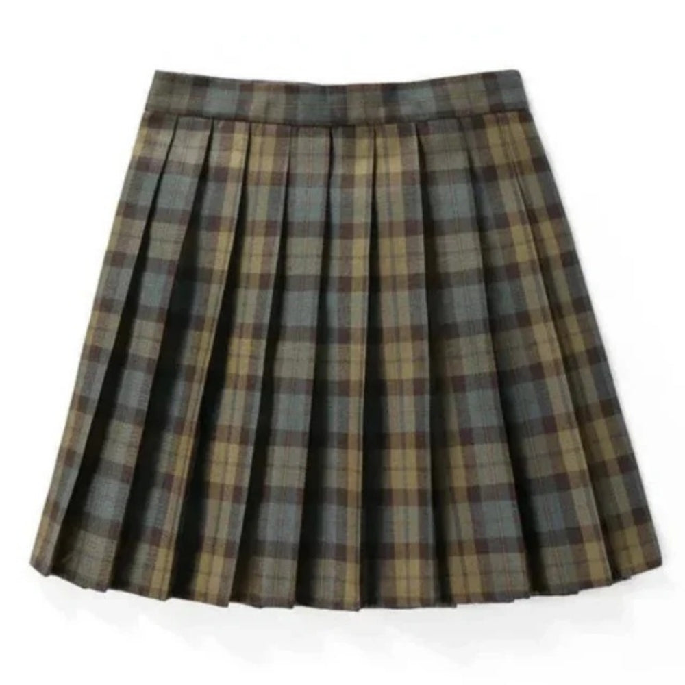 Damen Plissee Mini Rock | Schoolgirl Stil