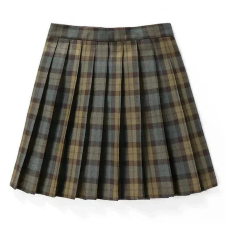 Damen Plissee Mini Rock | Schoolgirl Stil