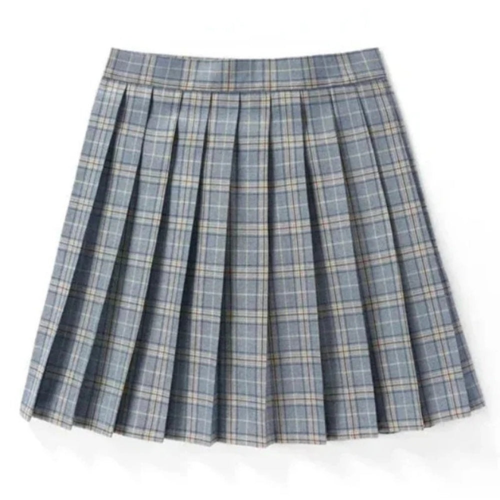 Damen Plissee Mini Rock | Schoolgirl Stil