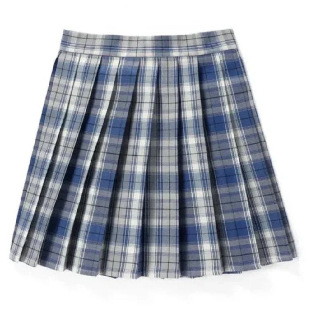 Damen Plissee Mini Rock | Schoolgirl Stil