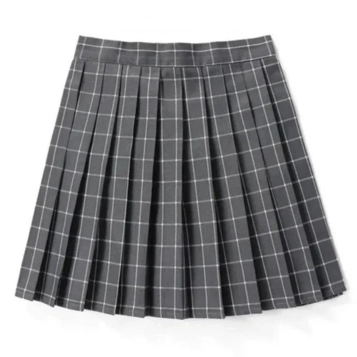 Damen Plissee Mini Rock | Schoolgirl Stil
