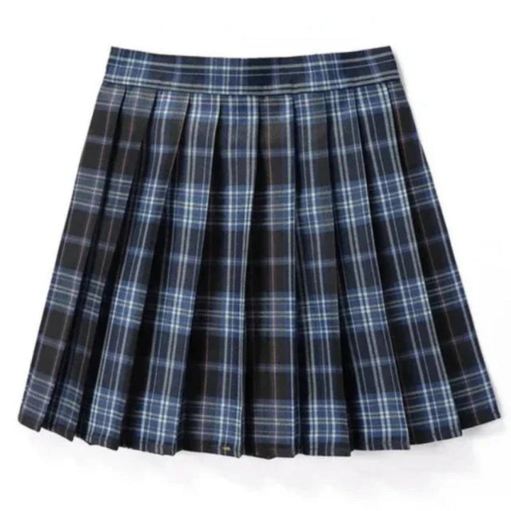 Damen Plissee Mini Rock | Schoolgirl Stil