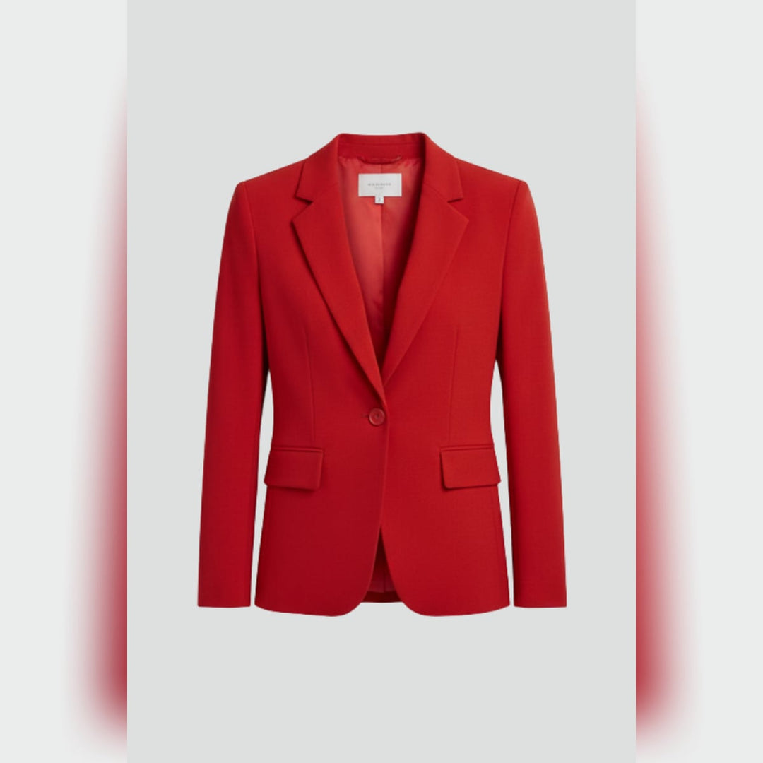 Damen Taillierter Blazer mit Revers