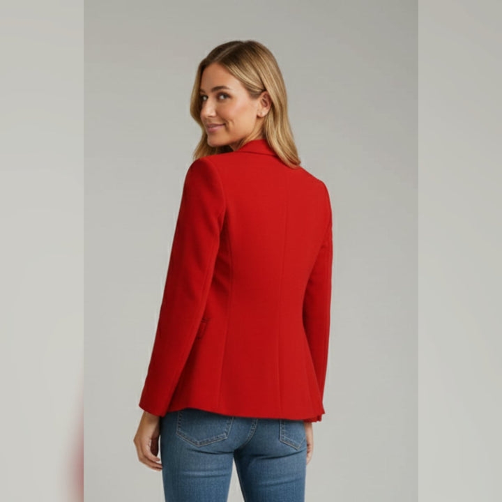 Damen Taillierter Blazer mit Revers