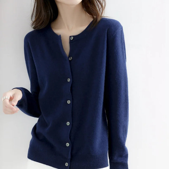 Damen Klassische Strickjacke | Ideal für den Herbst