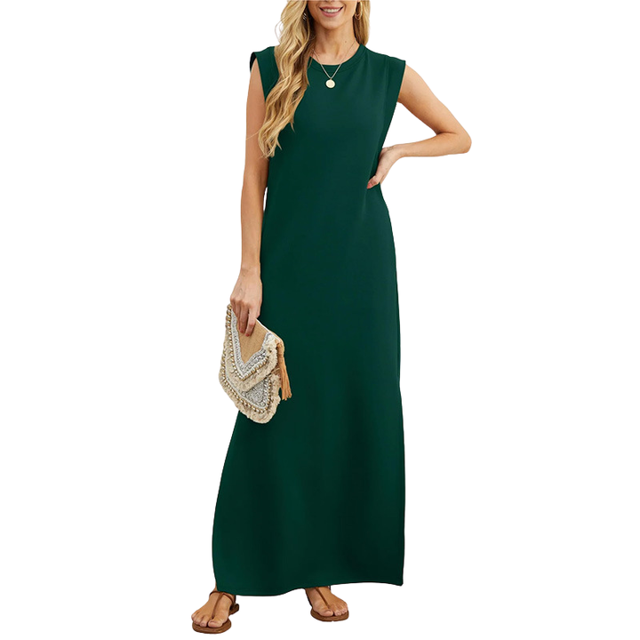 VIA – Lässiges, lockeres Maxi-Kleid