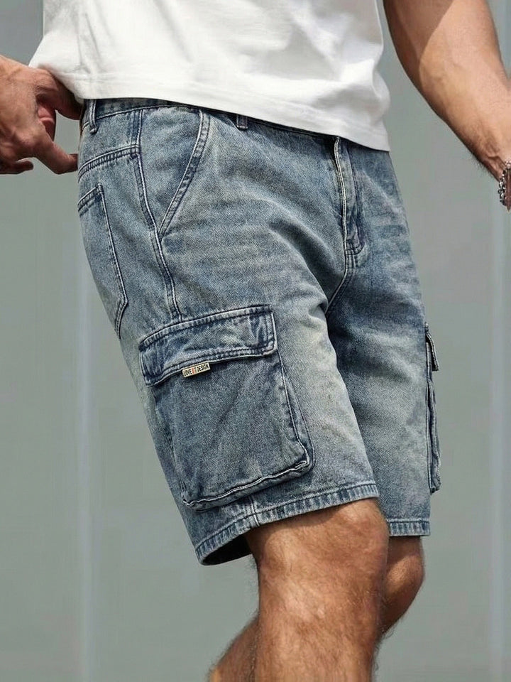 Lässige Herren-Bermudashorts mit normaler Passform für den täglichen Gebrauch