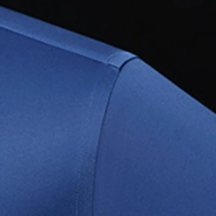 Bügel- und knitterfreie Herrenhemd im modernen Slim Fit