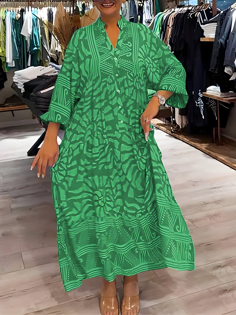 SELVIANNE - Künstlerisches Druckkleid