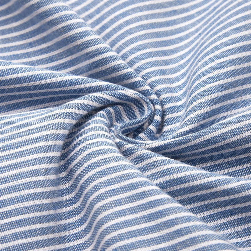 JOSIPA - Bequemes gestreiftes Midikleid