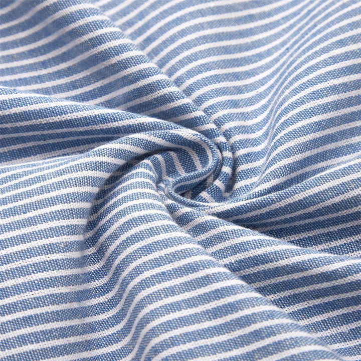 JOSIPA - Bequemes gestreiftes Midikleid