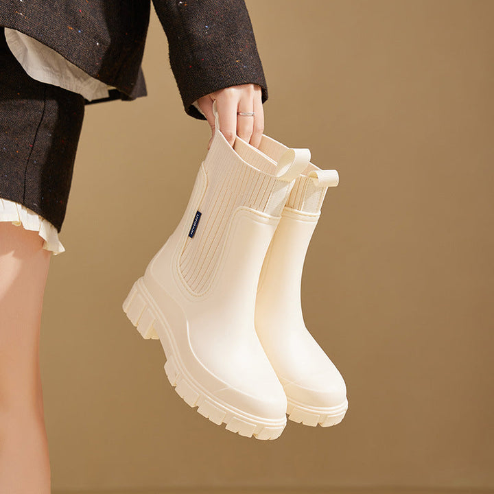 CHRISTA - Wasserfeste Damen Regenstiefel Mit Rutschfester Sohle