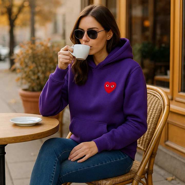 Elfa | Eleganter Herzpullover – Schick, Bequem &amp; Stilvoll