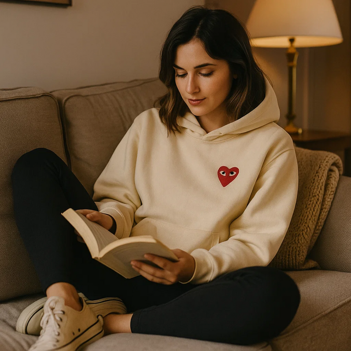 Elfa | Eleganter Herzpullover – Schick, Bequem &amp; Stilvoll