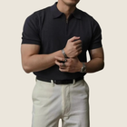 Elmar | Herren Poloshirt Mit Reißverschluss Sommer
