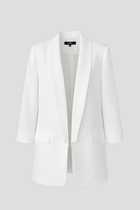 Elysia | Damen Fitted Wrap Kragen Blazer