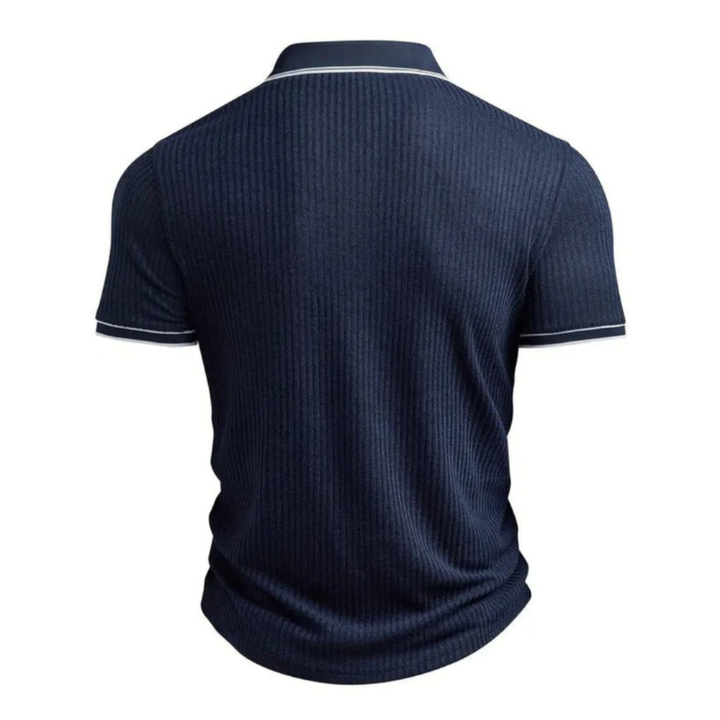 Falk | Herren Poloshirt Mit Struktur Freizeit