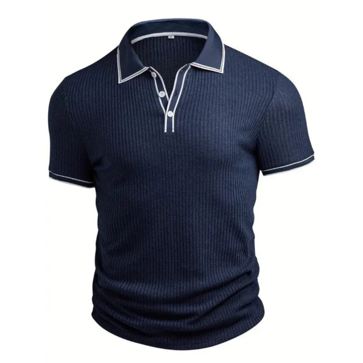 Falk | Herren Poloshirt Mit Struktur Freizeit