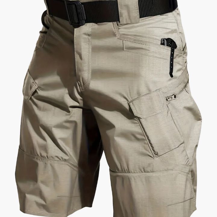 Herren-Funktionsshorts mit Taschen und Gürtel