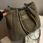 Julia | Baumwoll-Kord Tote Bag