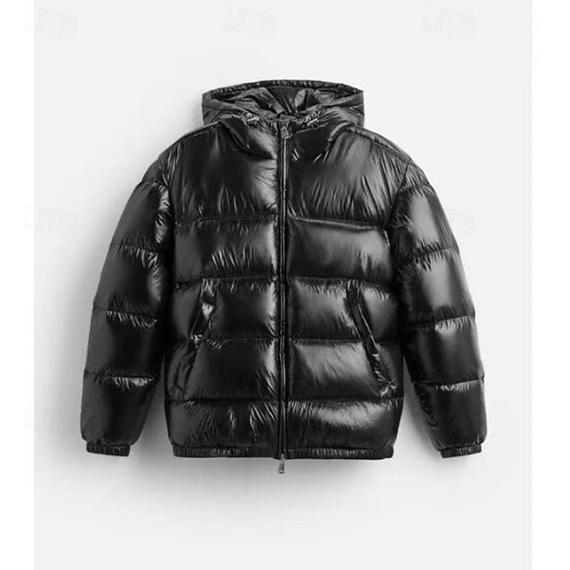 Fenrik | Herren Steppjacke mit Kapuze Winterjacke