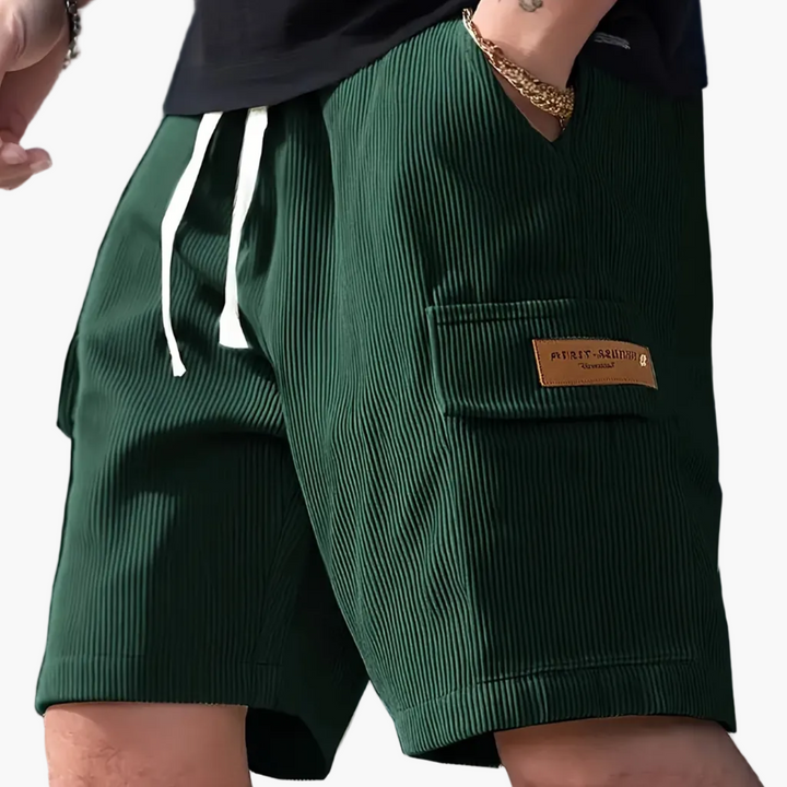Herren-Shorts mit Kordelzug und normaler Passform für den täglichen Gebrauch