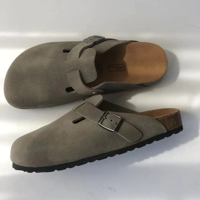 Boston | Elegante Wildleder Slipper für Damen