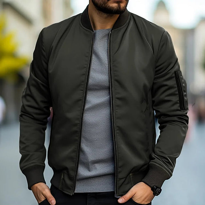 Gunnar | Herren Langarm Bomberjacke