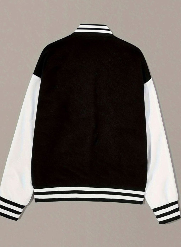 Hanne | Zweifarbige Oversized Bomberjacke für Damen