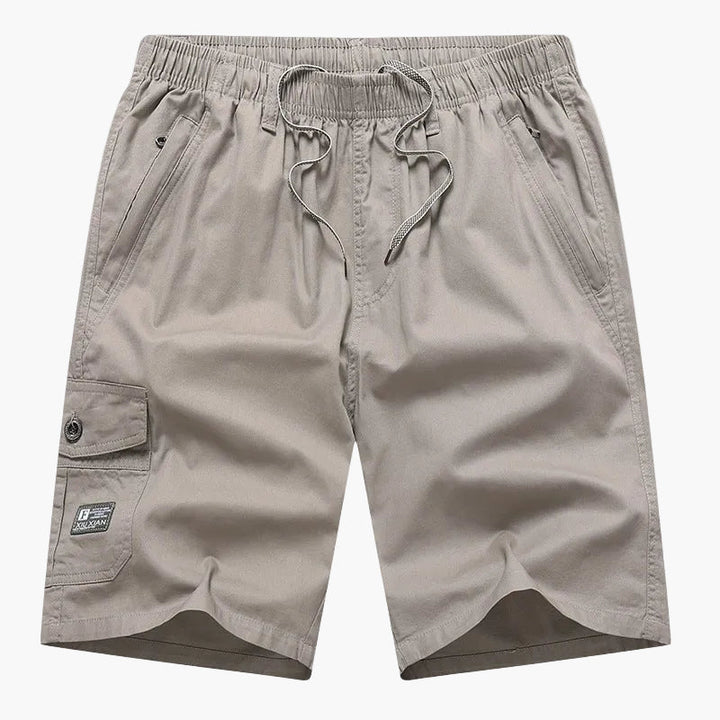 Lässige, sportliche Herren-Shorts mit Cargotasche und modernem Look
