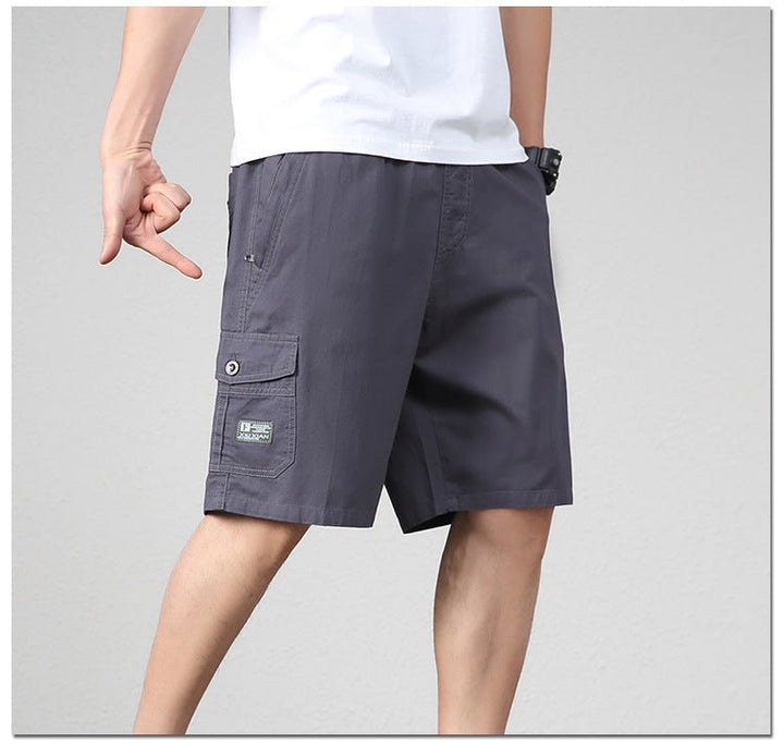 Lässige, sportliche Herren-Shorts mit Cargotasche und modernem Look