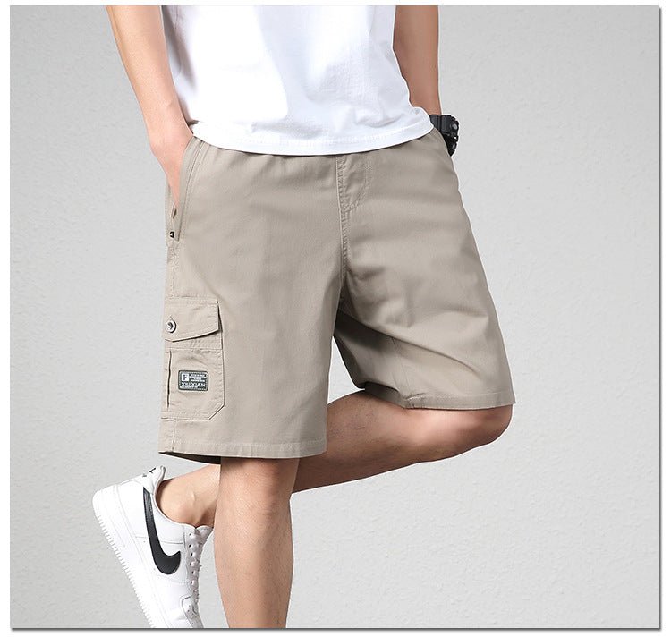 Lässige, sportliche Herren-Shorts mit Cargotasche und modernem Look