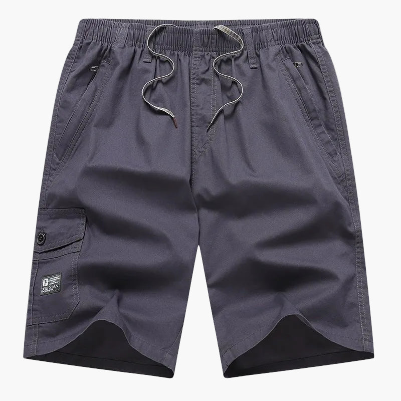 Lässige, sportliche Herren-Shorts mit Cargotasche und modernem Look