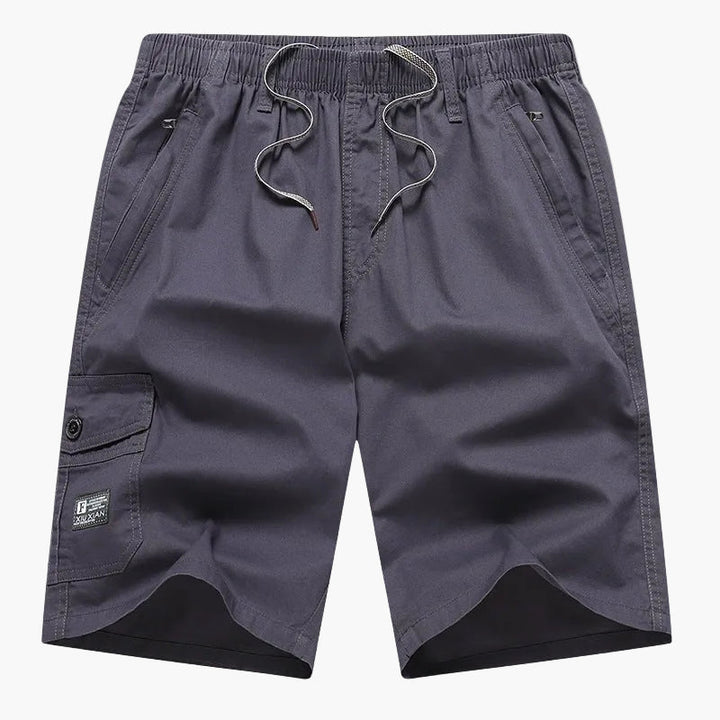 Lässige, sportliche Herren-Shorts mit Cargotasche und modernem Look