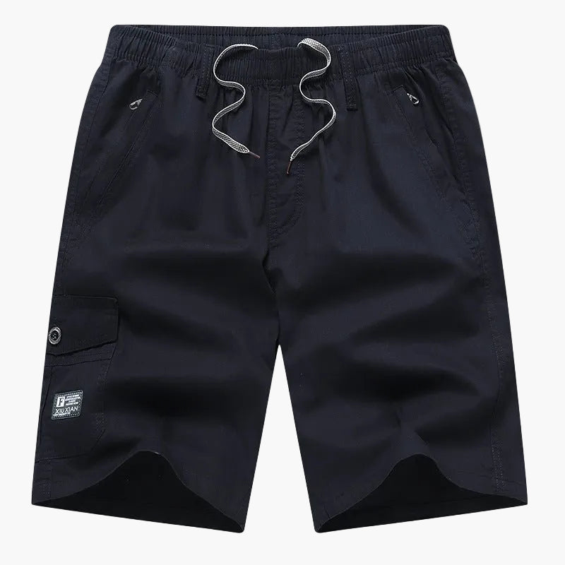 Lässige, sportliche Herren-Shorts mit Cargotasche und modernem Look