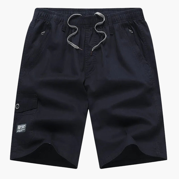 Lässige, sportliche Herren-Shorts mit Cargotasche und modernem Look