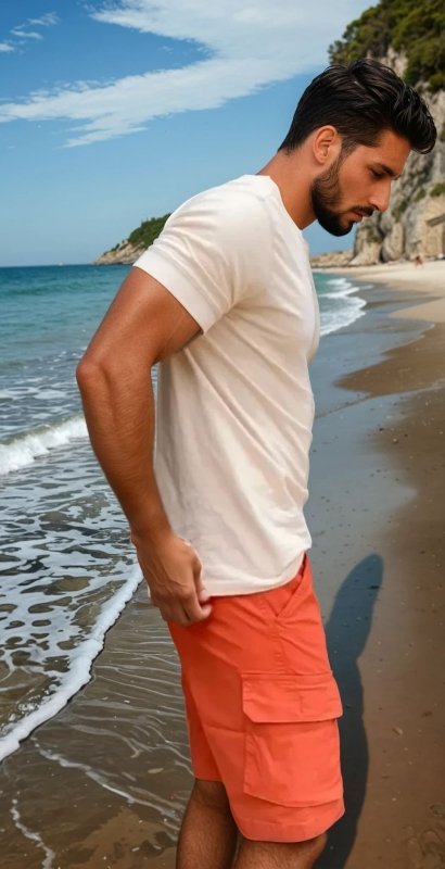 Lässige Herren-Shorts mit praktischen Taschen für den täglichen Gebrauch