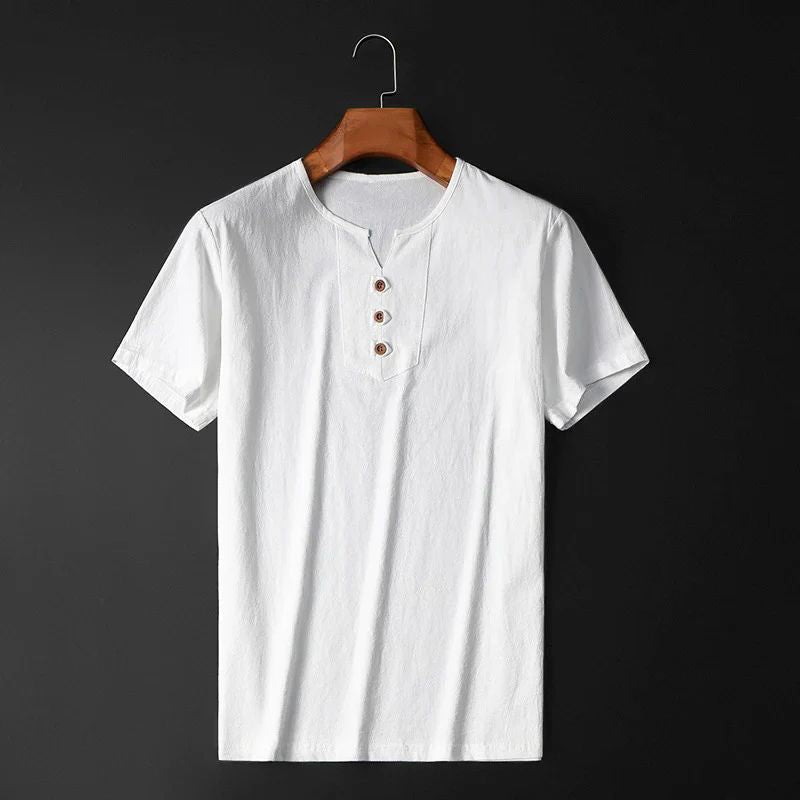 Gio – Leicht und elegant Sommer-T-Shirt aus weichem Stoff und leichter Sommerwebung